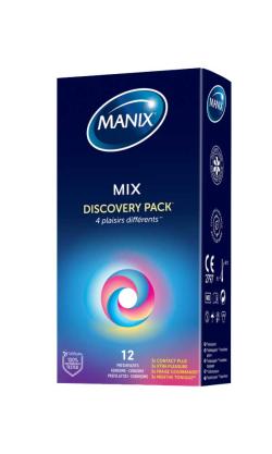 preservatifs manix mix discovery pack x12
