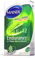 Pr�servatifs Manix Endurance - x12