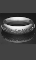 Anneau M�tal Luxe - Imperial Barbed Wire - 16 x 51 mm