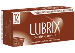 Pr�servatifs Lubrix Parfum�s - Chocolat - x12