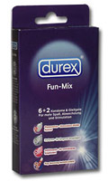 Pr�servatifs Durex Fun-Mix  x 6