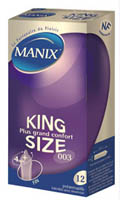 Pr�servatifs Manix King Size - x12