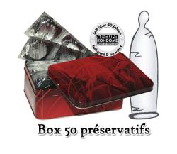 Pr�servatifs Secura Nature - Box de 50