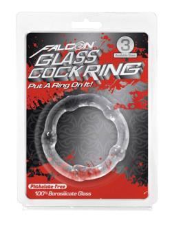Falcon Glass Ring - 40 mm