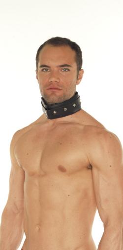 Collier �pais noir
