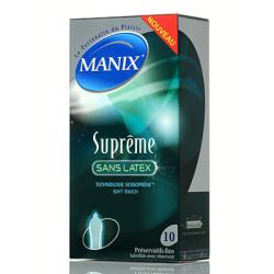 Pr�servatifs Manix Supr�me (sans latex) - x10