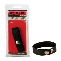 cockring cuir pressions strap colt