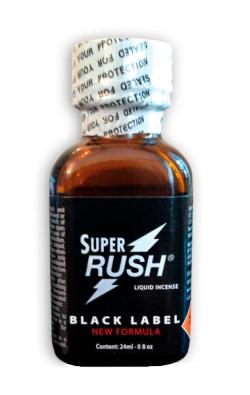 poppers maxi super rush 24ml black label pentyle