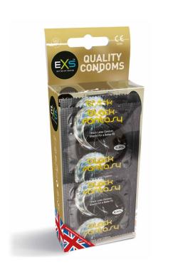 preservatifs black latex exs x12