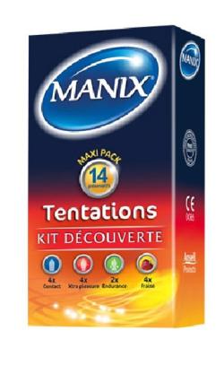 Préservatifs Manix Tentations (Discovery Kit) - x14