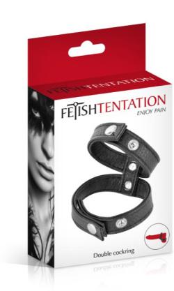 double cockring fetish tentation