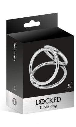 triple ring 45mm locked