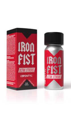 poppers maxi iron fist ultra strong flacon aluminium