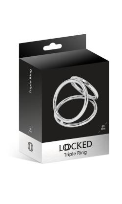 triple ring 50mm locked