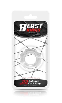 silicone polygon cock ring beast rings