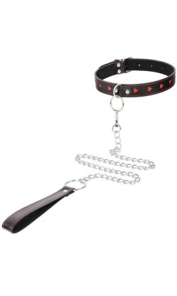collier laisse coeurs latetobed