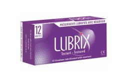 Préservatifs Lubrix Nervurés - x12