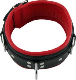 Collier Luxe Esclave Intérieur Rouge