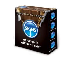 Préservatifs Black Choc Skins - x4